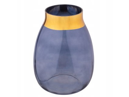 Váza na kvety ALTOM DESIGN Aurora Gold grafitová 23cm