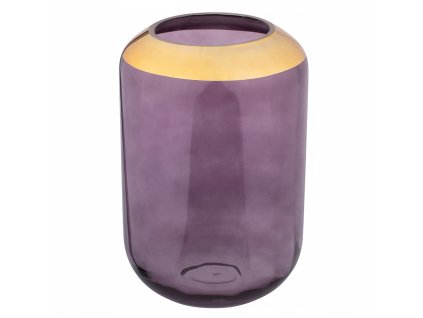 Váza na kvety ALTOM DESIGN Aurora Gold fialová 24cm