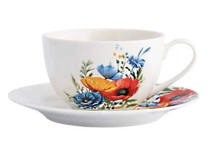 porcelanova-salka-s-podsalkou-maky-a-kvety-250-ml-jemny-kvetinovy-vzor-cooldesign