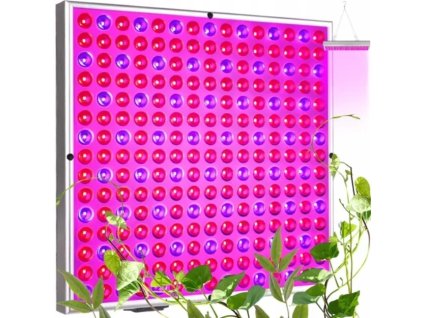 Plnospektrálny LED panel 225 diód – ideálne svetlo pre rastliny, bylinky a sadenice