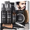 Kompletný obsah pánskej sady na rast a úpravu brady v jednom balení