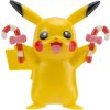 Pokémon adventný kalendár – detail figúrky Pikachu s cukrovými palicami