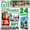 Adventný kalendár Minecraft – oficiálny merch s 24 školskými prekvapeniami a kreatívnymi doplnkami pre deti