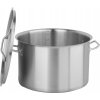 Profesionálny hrniec z nerezu s pokrievkou – objem 32 litrov
