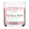 Vonná sviečka Moller SPA – La Vie é Bella s bavlneným knôtom, sójový vosk, 75 hodín