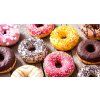 Silikonová forma na pečení donutů – šedá