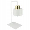 Stolová lampa White Gold – moderný dizajn v bielej so zlatým akcentom