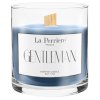 Vonná sviečka La Perriere – Gentleman s dreveným knôtom, sójový vosk, 75 hodín