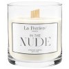 Vonná sviečka La Perriere – In The Nude s dreveným knôtom, sójový vosk, 75 hodín