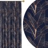 zatemnovaci-zaves-jungle-navy-tmavomodre-pozadie-bronzove-tropicke-listy-cooldesign