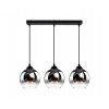 Luster Smoke Globe – trojramenné závesné svietidlo so sklenenými guľami, 2 varianty