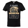 Tričko 11 rokov The Walking Dead – pre fanúšikov kultového seriálu
