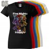 Dámske tričko s motívom Five Nights at Freddy’s – 5 dizajnov, viac farieb