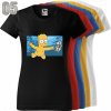 Dámske tričko motívom Simpsonovcov – 10 dizajnov, viac farieb