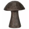 Dekoratívny hríbik boho tmavohnedý – 14 cm a 17 cm, vhodný aj do exteriéru