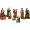 etlehem – súprava 10 ručne maľovaných figúrok zo živicového kameňa, výška 11 cm