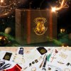 Luxusná darčeková kazeta Harry Potter v štýle kufra z Rokfortu – adventný kalendár plný magických doplnkov