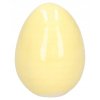 Keramické veľkonočné vajíčko žlté – dekoračné vajce v lesklej úprave