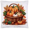 Jesenná obliečka na vankúš 40×40 – Košík s tekvicami, 3 vzory