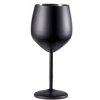 Nerezový pohár na víno – čierny matný dizajn 500 ml