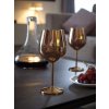 Sada 2 elegantných nerezových pohárov na víno – medený lesklý dizajn 500 ml