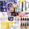 Sada na výrobu sviečok Flowers – kompletný set s voskom, dózami, vôňami a príslušenstvom