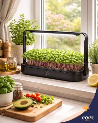 🌱 Ráno si pripravíte raňajky… a mikrobylinky si odstrihnete priamo z kuchynskej linky. 🥑✨ Bez záhrady. Bez pôdy. Bez...