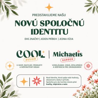 ✨ Predstavujeme našu novú spoločnú identitu! ✨ Dnes sa s vami chceme podeliť o zmenu, ktorá pre nás veľa znamená. 🌿...