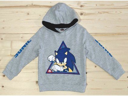 Mikina Sonic šedá