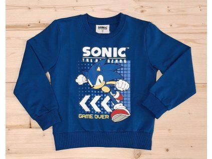 Mikina Sonic modrá