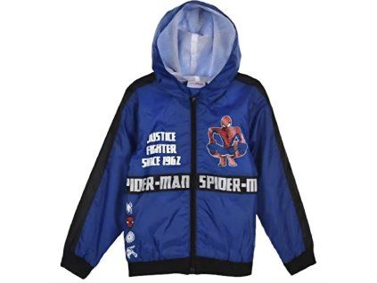 Šusťáková bunda Spiderman velikost 98