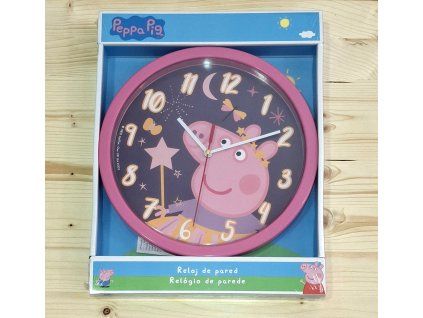 Nástěnné hodiny Peppa Pig