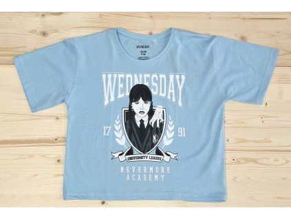 Tričko Wednesday crop top