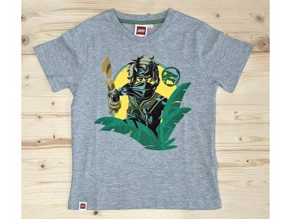 Tričko LEGO Ninjago šedé