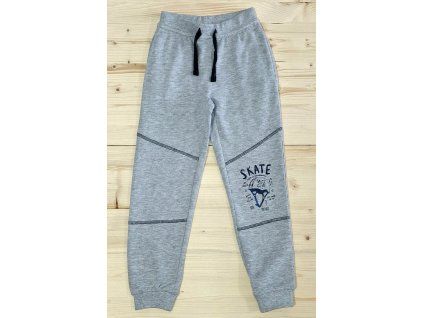 Tepláky Skate šedivé