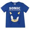 Tričko Sonic modré velikost 140