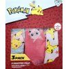 Dívčí kalhotky Pokémon 3 pack velikost 116/128