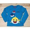 Triko Baby Shark modré velikost 104