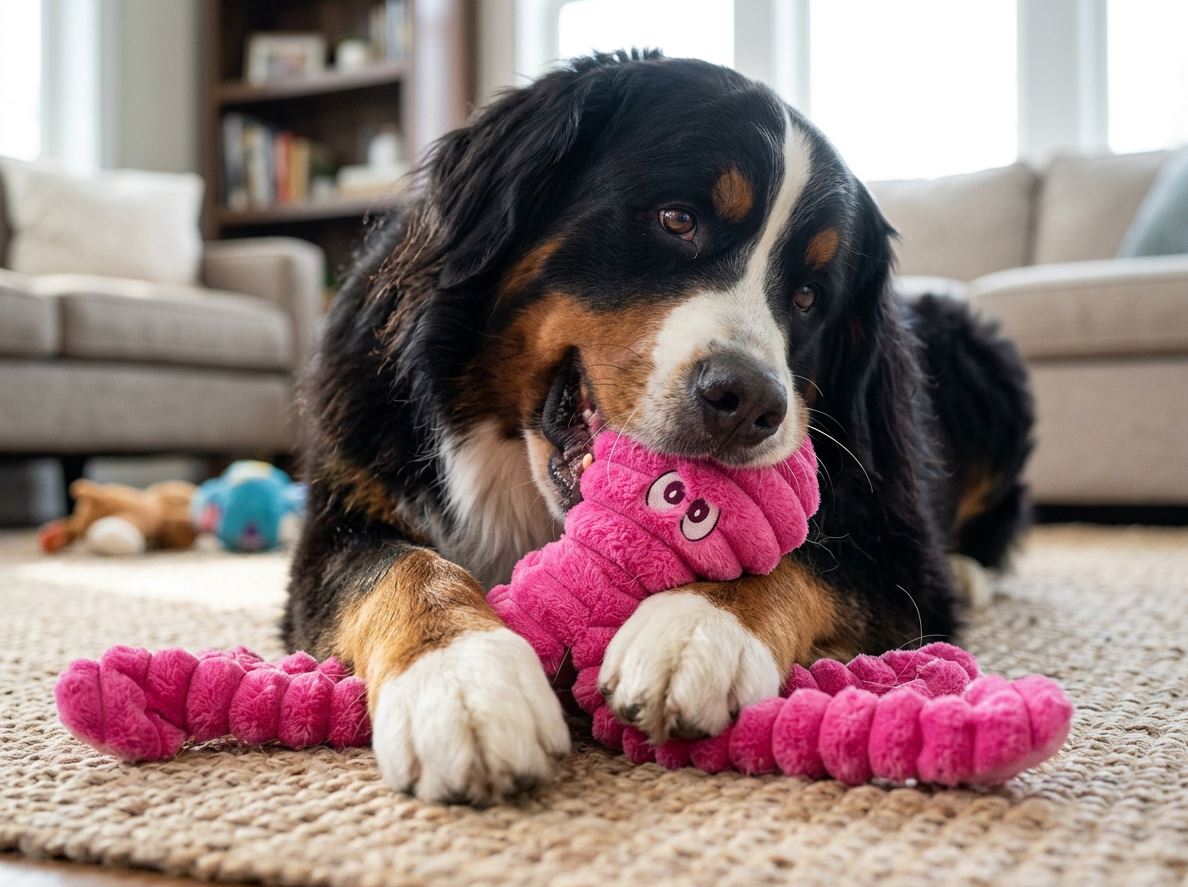 Perché il tuo cane ha bisogno di giocattoli di qualità? Non è solo divertimento – è salute e felicità