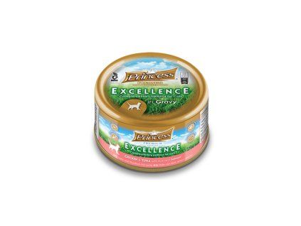 PRINCESS TINS KUŘE/TUŇÁK/LOSOS 70G