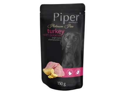PIPER PLATINUM BUSTA DI TACCHINO E PATATE 150 g
