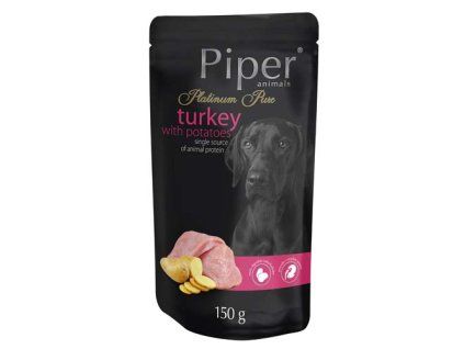 PIPER PLATINUM TURKEY AND POTATO POUCH 150 g