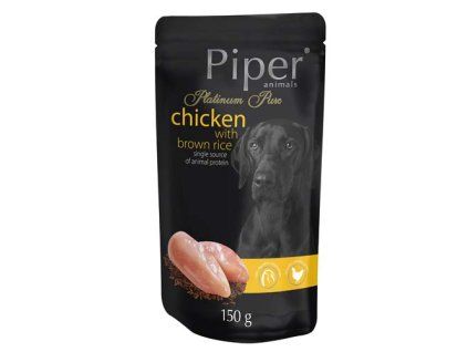 PIPER PLATINUM POLLO E RISO INTEGRALE BUSTA 150 g