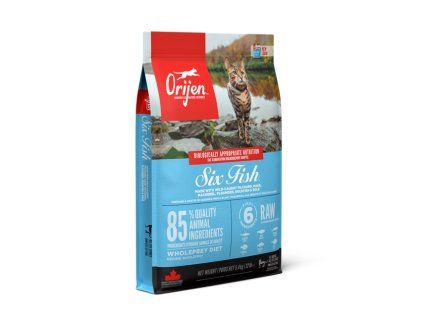 ORIJEN SIX FISH CAT 5,4 kg