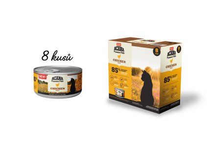 ACANA PATE DI GATTO POLLO 8 x ​​85 g