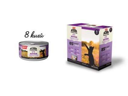 1402 acana cat pate kitten 8 x 85 g