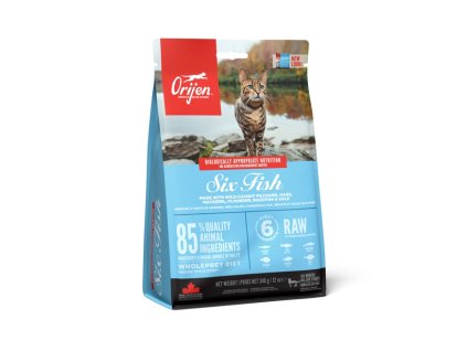 1453 orijen six fish cat 340 g