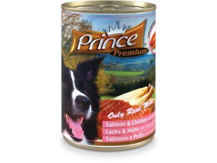 PRINCE PREMIUM 400G-SALMONE, POLLO, SL. PATATE
