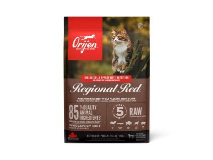 ORIJEN REGIONAL RED CAT 5,4 kg