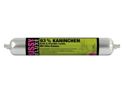 PUSSY DELUXE DUCK, RABBIT, SALMON 100g